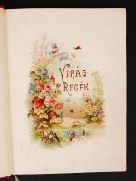 Tompa Mihály: Virágregék Bp. 1894. Franklin.  litografált díszcímlap, 198p. 7 t. (színes kőnyomatos ...