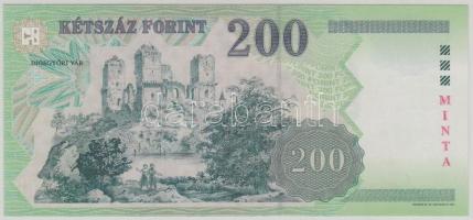 1998. 200Ft "FA 0000045" "MINTA" felülnyomással T:I
Adamo F53M2