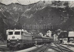 17 db MODERN, német, főként használatlan, vonat témájú motívumlap /17 modern, German, mostly unused ...