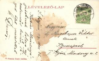 Salgótarján, Fő utca, Lőwy Izidor könyvkereskedése, Laufer testvérek áruháza, Friedler Ármin üzlete;...