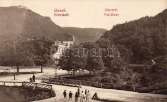 Brassó, Postarét; Brassói Lapok kiadása / Postwiese