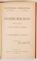 Egyetemes regénytár 6 kötet a sorozatból . Bp., 1890. Singer és Wolfner. Gottermayer egészvászon köt...