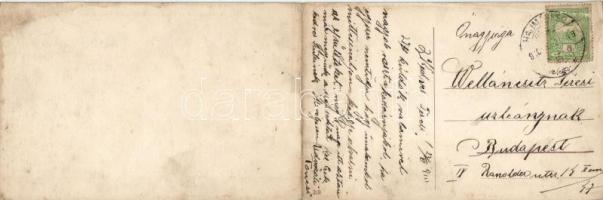 Hajmáskér, Laktanya a víztoronyból; panoramacard (fl)