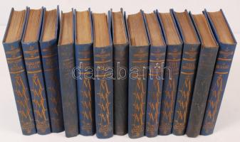 Mersekovszkij munkái 13 kötet a sorozatból Bp., é.n. Dante. Aranyozott egészvászon  kötésben
