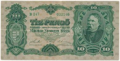 1929. 10P "Deák Ferenc" T:III Adamo P8