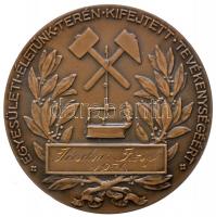 Berán Lajos (1882-1943) 1936. "Z. Zorkóczy Samu" vaskohómérnök és az OMBKE elnőke bronz em...
