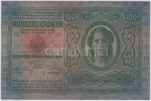 1912. 100K felülbélyegzés nélkül T:I
Adamo K28