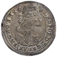 1676KB XVKr Ag "I. Lipót" Körmöcbánya (6.39g) T:2,2- Hungary 1676KB 15 Kreuzer Ag "Leopold I" Kremnitz (6.39g) C:XF,aXF Huszár 1423., Unger II.: 1058.