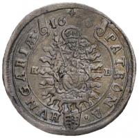 1676KB XVKr Ag "I. Lipót" Körmöcbánya (6.39g) T:2,2-
Hungary 1676KB 15 Kreuzer Ag "Le...