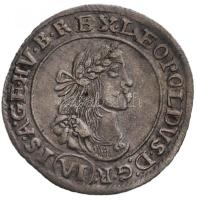 1670KB VIKr Ag "I. Lipót" Körmöcbánya (3.05g) T:2,2-
Hungary 1670KB 6 Kreuzer Ag "Leo...