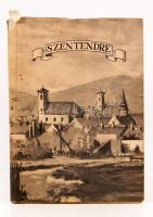 Városképek-műemlékek sorozat: Horler Miklós: Szentendre Bp., 1960. Műszaki. Egészvászon kötésben, kissé szakadt papír védőborítóval