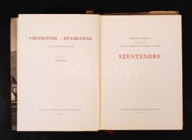 Városképek-műemlékek sorozat: Horler Miklós: Szentendre Bp., 1960. Műszaki. Egészvászon kötésben, ki...