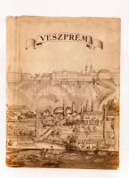 Városképek-műemlékek sorozat: Korompay: Veszprém. Bp., 1957. Műszaki. Egészvászon kötésben, kissé szakadt papír védőborítóval