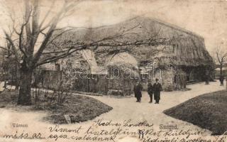 Szeged, várrom, csendőrök (EK)