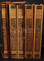 Gárdonyi Géza munkái: 5 db könyv a sorozatból. Dante cca 1924. eredeti védőtokban, szép állapotban