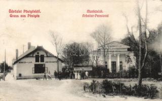 Pöstyén, Munkáslak / worker's house, restaurant