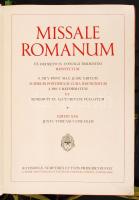 Missale Romanumex decreto ss. Concilii Tridentini Restitutum S. PII V Pont. Max. jussu editum alioru...