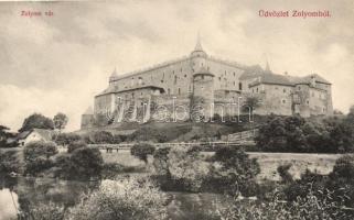 Zólyom, Vár; kiadja Jeranek Sándor / castle