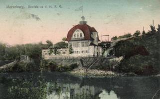 Merseburg, boathouse (pinhole)
