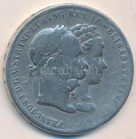 Ausztria 1879. 2G Ag "I.Ferenc József és Erzsébet királynő / Ezüstlakodalom" T:3 (polírozo...