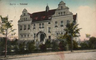 Zeitz, Volksbad (small tear)