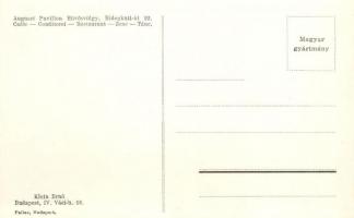 Budapest II. Hűvösvölgy, Auguszt Pavillon, Hidegkúti út 22