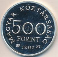 1992. 500Ft Ag "Károly Róbert" T:PP 
Adamo EM123