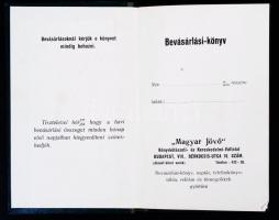 cca 1920-1930 Demeter Árpád fűszer csemege és háztartási cikkek kereskedésébe szóló bevásárlási köny...