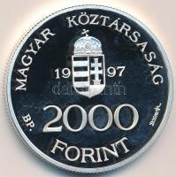 1997. 2000Ft Ag "Integráció az EU-ba-EURO I" T:PP