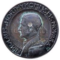 Szász Vilmos (1884-1923) 1917. "SMS Novara" Br emlékérem. "NIKOLAUS V. HORTHY, KOMM. S. M. S. NOVARA / PORTO CORSINI, 1915. V. 24. SAN GIOVANNI DI MEDUA. XII. 5. OOTRANTO. 1916. VII. 9. ET 1917. V. 15." (20.91g/38mm) T:2,2- (Horthy fejénél fúrásnyom) R! Hungary 1917. "SMS Novara / Miklós Horthy" commemorative Br medallion. Sign: Vilmos Szász (20.91g/38mm) C:aXF (hole) HP-5072.