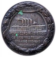 Szász Vilmos (1884-1923) 1917. "SMS Novara" Br emlékérem. "NIKOLAUS V. HORTHY, KOMM. ...