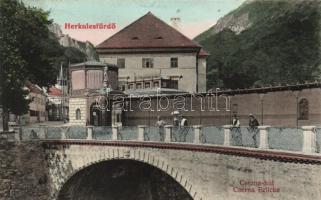 Herkulesfürdő, Cserna híd / river, bridge