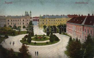 Zagreb, Akademicki trg. / square