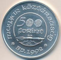 1992. 500Ft "Szent László" Ag T:BU