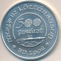 1992. 500Ft "Szent László" Ag T:BU