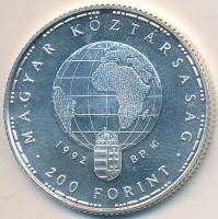 1992. 200Ft Ag "Veszélyeztetett állatvilág-gólya" T:BU
Adamo EM126