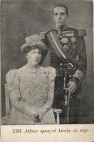 Alfonso XIII of Spain and Victoria Eugenie of Battenberg (fa)