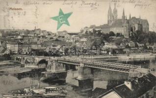 Meissen, Germania steamship, Albrechtsburg, Cathedral, Restaurant Goldener Ring, W.T. Fuchs's shop