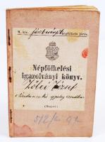 1896 Jászberény, Népfelkelési igazolvány