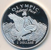 Cook-szigetek 1996. 2$ Ag "Olympic Nemzeti Park" T:PP
Cook Islands 1996. 2 Dollars Ag &quo...