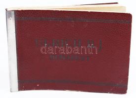 1941 Bp. VI., Ulrich B.J. netto kézi árjegyzéke csövekről, lemezekről és leggyakrabban előforduló szerelési cikkekről, 120p