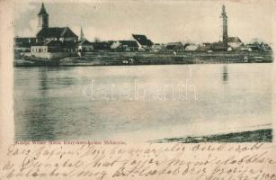 Mohács, Duna-part; kiadja Weiser Miksa (Rb)