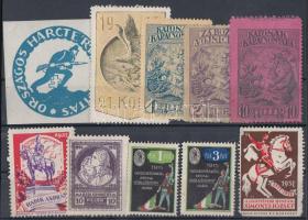 10 db klf militária levélzáró, stecklapon