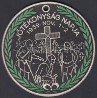 1939 Jótékonyság napja adományjegy