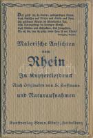 Rhein / Rhine postcard leporello with 20 cards in case