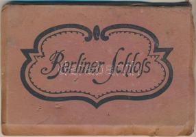 Berliner schloss, old postcard leporello with 22 cards in case