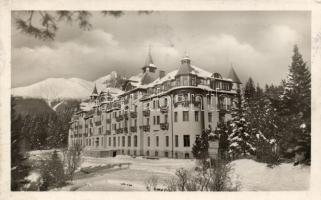 Tátralomnic, Grand hotel, winter
