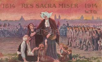 1814-1914 Res Sacra Miser W.T.D.; Polish propaganda