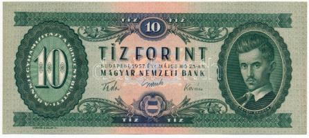 1957. 10Ft T:I Hungary 1957. 10 Forint C:UNC Adamo F4