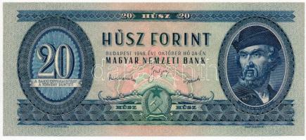 1949. 20Ft T:I Hungary 1949. 20 Forint C:UNC Adamo F10
